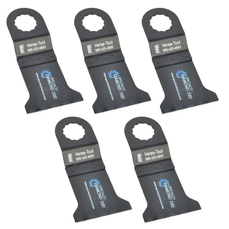 Versa Tool 45mm Bi-Metal Multi-Tool Saw Blades, Fits Fein Supercut Oscillating Tools, PK 5 FB5B